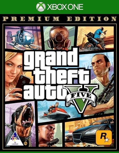 Carátula de Grand Theft Auto V: Premium Edition Xbox One