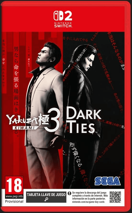 Carátula de Yakuza Kiwami 3 & Dark Ties - Switch 2 para Nintendo