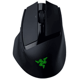 Carátula de Razer Basilisk Mobile - Ratón inalámbrico ergonómico - AI Prompt Master - Sensor Focus X 18K (conectividad tri-modo) - Negro