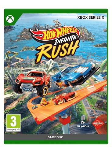 Carátula de Hot Wheels Infinite Rush - Xbox Carátula de Hot Wheels Infinite Rush - Xbox