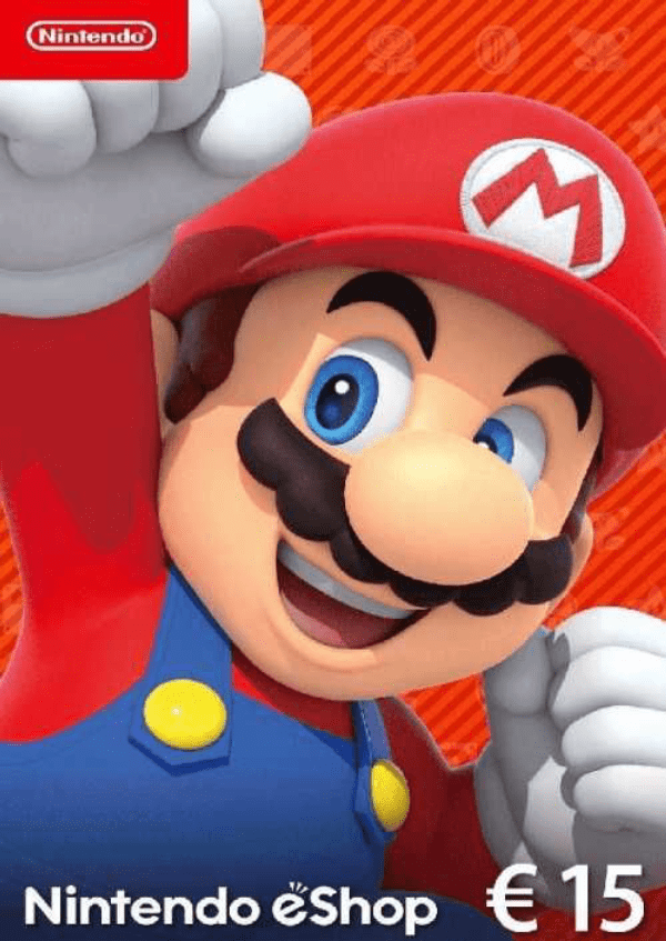 Oferta para el producto Nintendo eShop Card - 15 EUR por solo 13.99€ Carátula de Nintendo eShop Card - 15 EUR