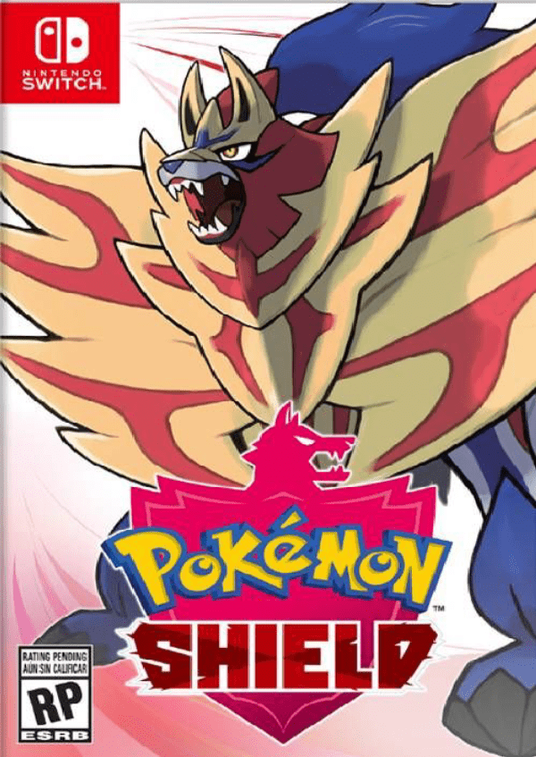 Carátula de Pokémon Escudo - Nintendo Switch