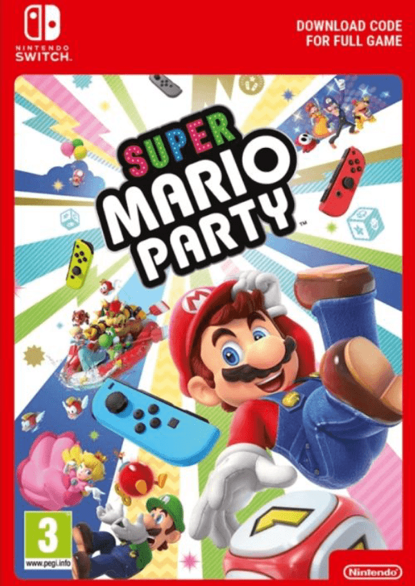 Carátula de Super Mario Party Switch (EU) para Nintendo