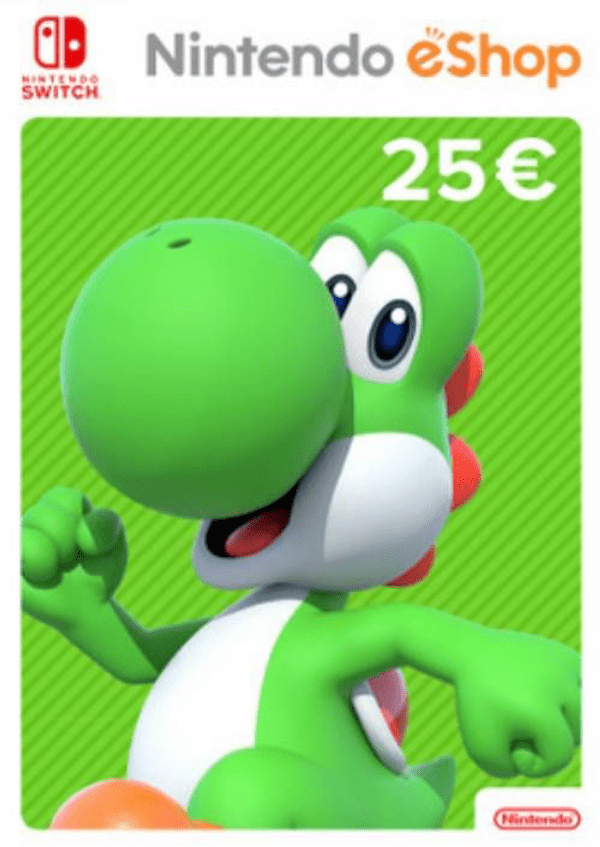 Carátula de Tarjeta Nintendo eShop - 25 EUR