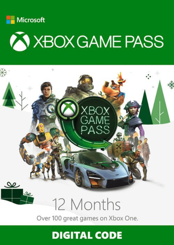 Carátula de 12 Month Xbox Game Pass Xbox One