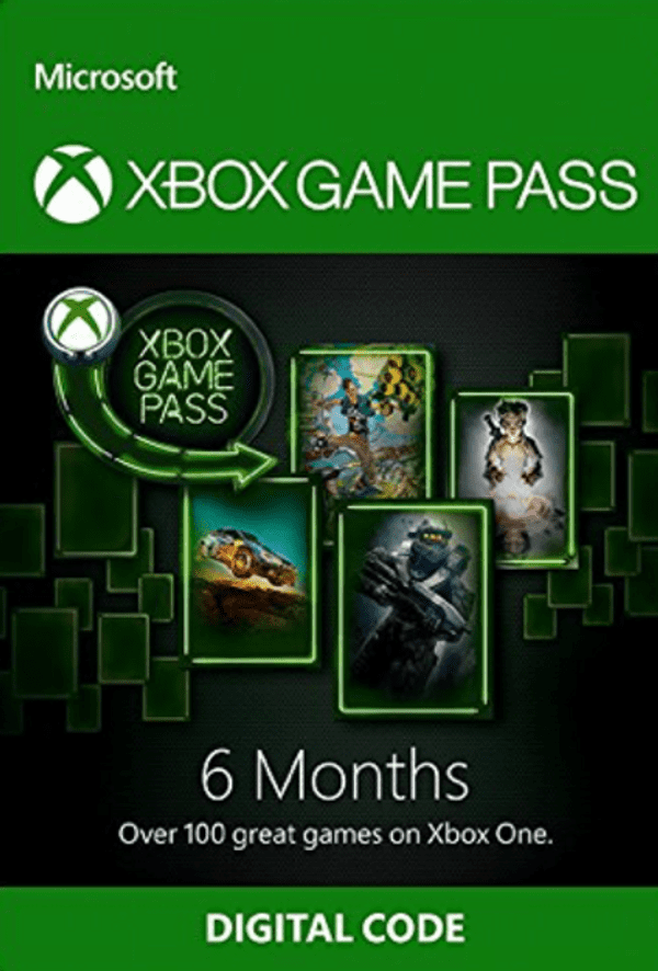 Carátula de 6 Month Xbox Game Pass Xbox One