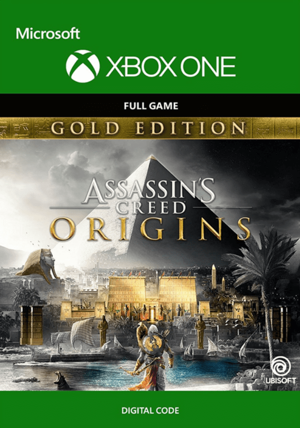 Carátula de Assassin's Creed Origins Gold Edition Xbox One Carátula de Assassin's Creed Origins Gold Edition Xbox One