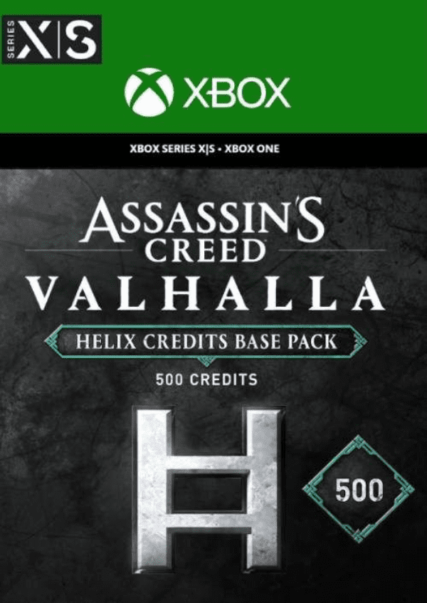 Carátula de Assassin's Creed Valhalla – Helix Credits Base Pack (500) Xbox One (EU) Carátula de Assassin's Creed Valhalla – Helix Credits Base Pack (500) Xbox One (EU)