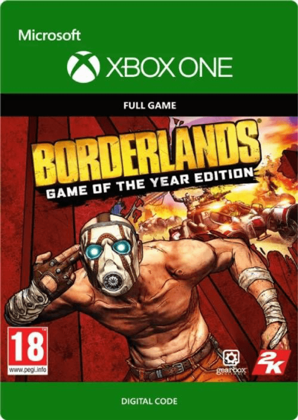 Carátula de Borderlands: Game of the Year Edition Xbox One Carátula de Borderlands: Game of the Year Edition Xbox One