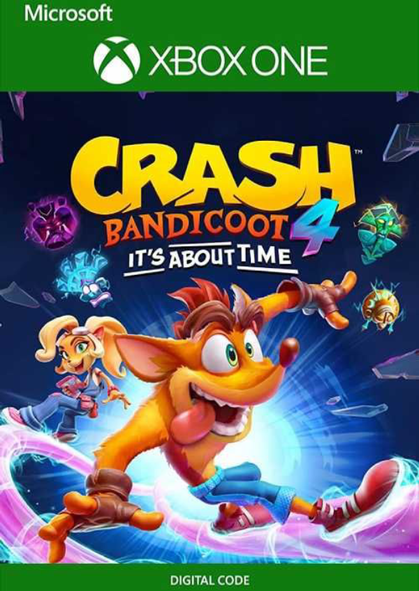 Carátula de Crash Bandicoot 4: It’s About Time Xbox One (EU)