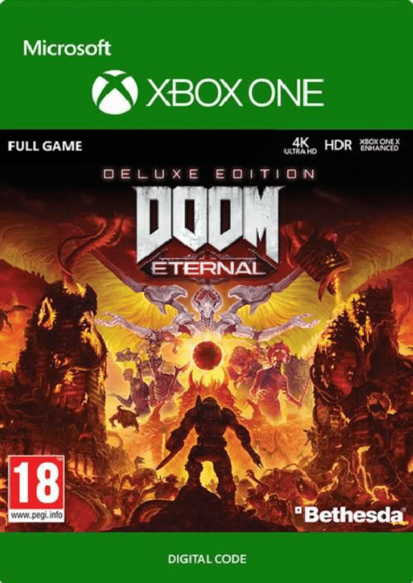 Carátula de DOOM Eternal - Deluxe Edition Xbox One