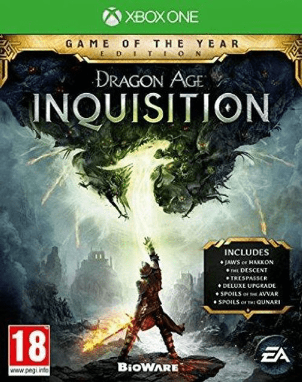 Carátula de Dragon Age Inquisition: Game of the Year Xbox One - Digital Code Carátula de Dragon Age Inquisition: Game of the Year Xbox One - Digital Code