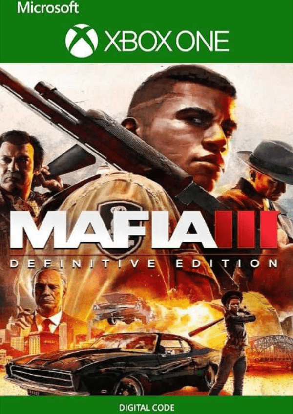 Carátula de Mafia III: Definitive Edition Xbox One (EU) Carátula de Mafia III: Definitive Edition Xbox One (EU)