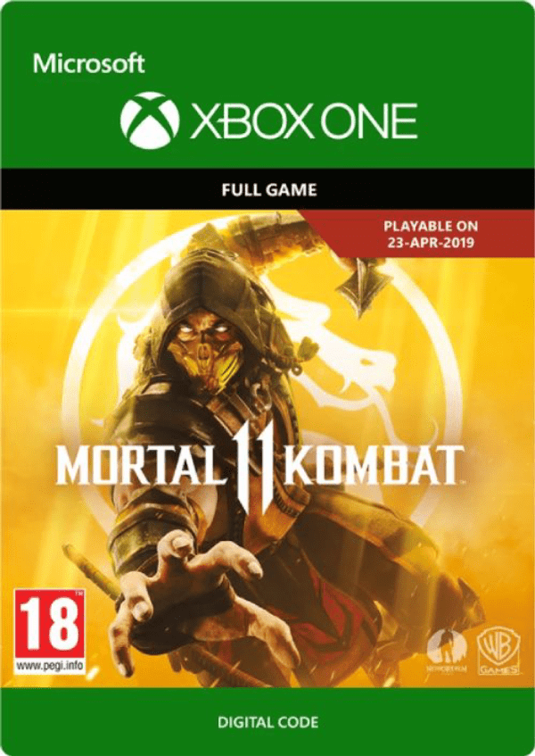 Carátula de Mortal Kombat 11 Xbox One Carátula de Mortal Kombat 11 Xbox One