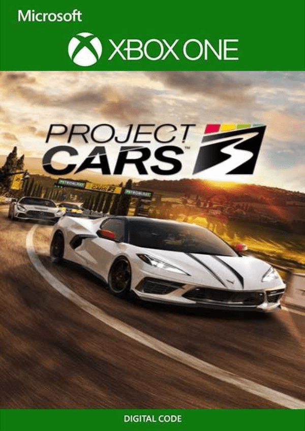 Carátula de Project Cars 3 Xbox One (EU) Carátula de Project Cars 3 Xbox One (EU)