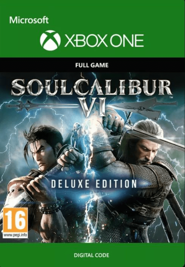 Carátula de Soulcalibur VI 6 Deluxe Edition Xbox One Carátula de Soulcalibur VI 6 Deluxe Edition Xbox One