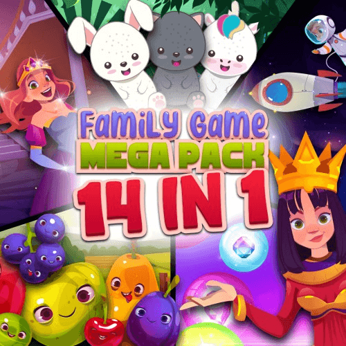 Carátula de Family Game Mega Pack 14 in 1 para Nintendo