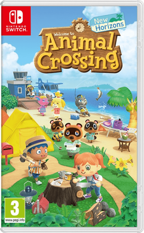 Carátula de Animal Crossing: New Horizons para Nintendo