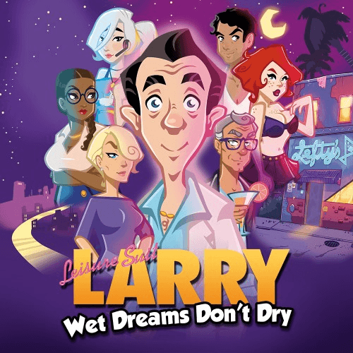 Carátula de Leisure Suit Larry - Wet Dreams Don't Dry para Nintendo