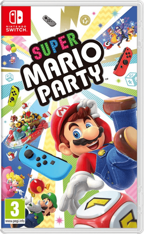 Carátula de Super Mario Party para Nintendo Carátula de Super Mario Party para Nintendo