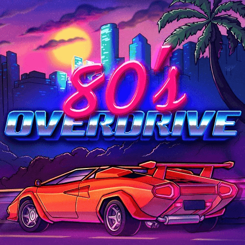 Carátula de 80's OVERDRIVE para Nintendo