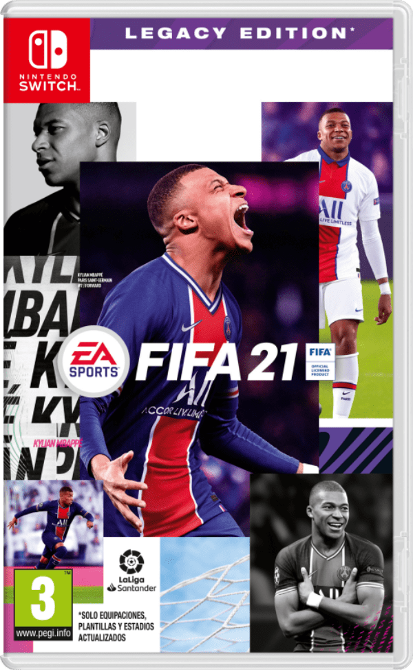 Carátula de FIFA 21 Legacy Edition para Nintendo Switch™