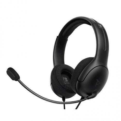 Carátula de Auriculares PDP LVL40 Negro Nintendo Switch Carátula de Auriculares PDP LVL40 Negro Nintendo Switch