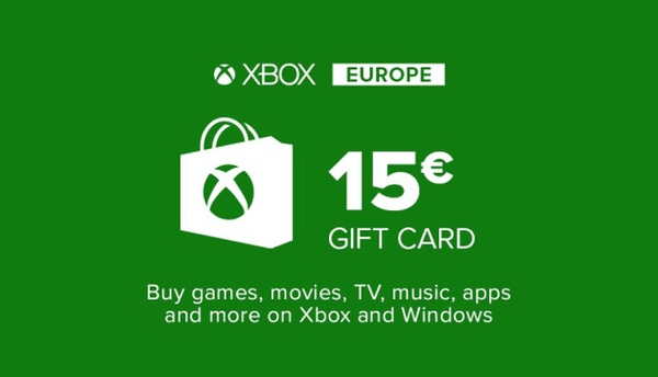 Imagen de Tarjeta Regalo Xbox Live 15€ (zona euro)