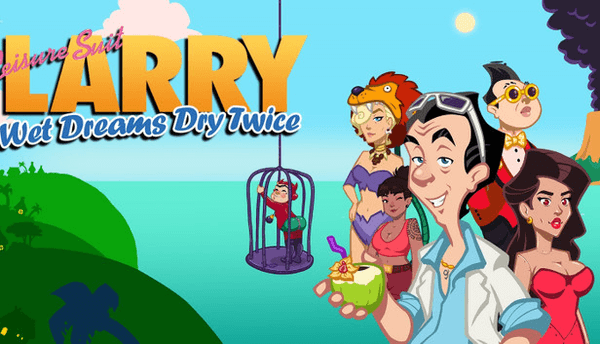 Carátula de Leisure Suit Larry - Wet Dreams Dry Twice para PC