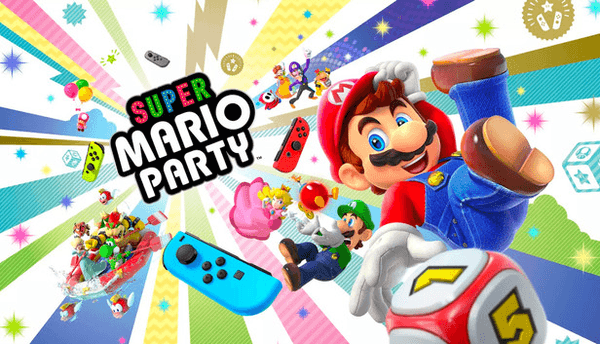 Carátula de Super Mario Party Switch para Nintendo