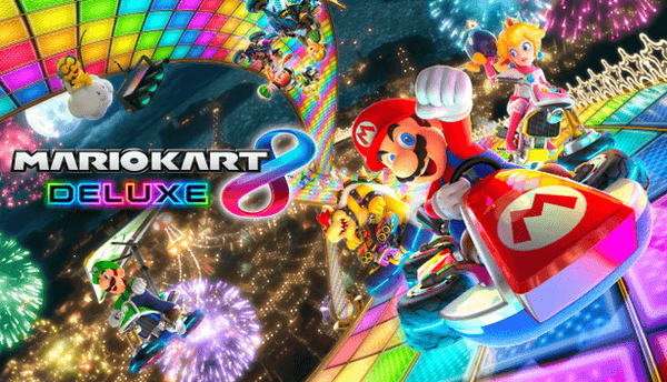 Oferta para el producto Mario Kart 8 Deluxe Switch para Nintendo por solo 59.59€ Carátula de Mario Kart 8 Deluxe Switch para Nintendo