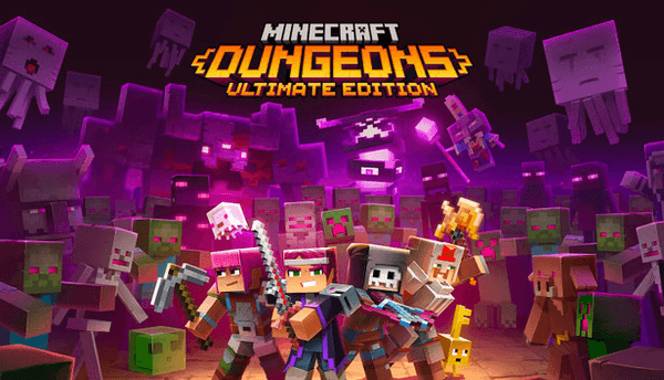 Carátula de Minecraft Dungeons Ultimate Edition Xbox ONE / Xbox Series X|S