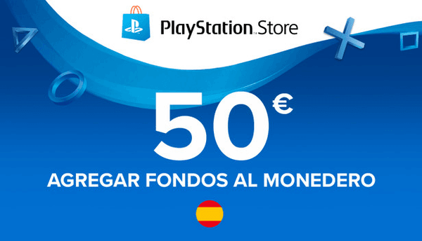 Carátula de Tarjeta PlayStation Network 50€ Playstation Store