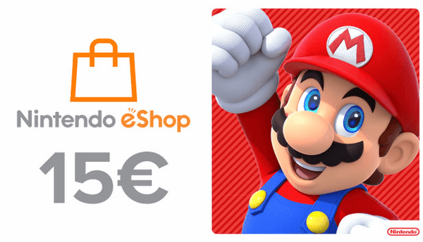 Carátula de Tarjeta Nintendo eShop 15€