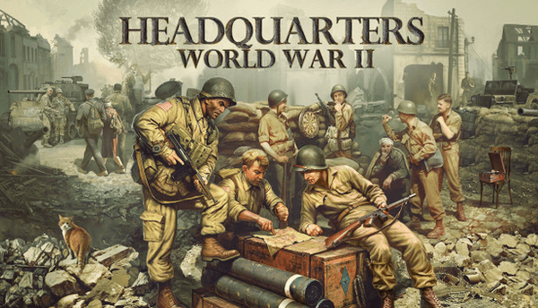 Carátula de Headquarters: World War II para PC