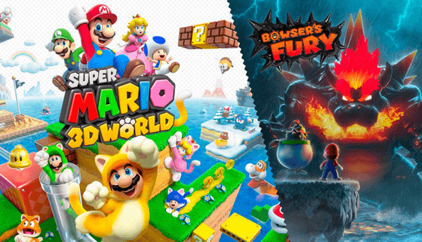 Carátula de Super Mario 3D World + Bowser's Fury Switch para Nintendo