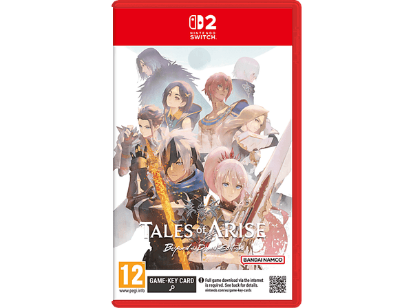 Carátula de Nintendo Switch 2 Tales of ARISE – Beyond the Dawn Edition (Gamey Key Card) Carátula de Nintendo Switch 2 Tales of ARISE – Beyond the Dawn Edition (Gamey Key Card)