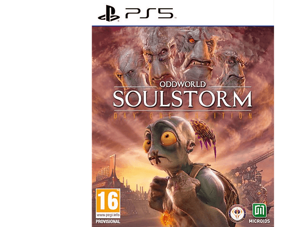 Carátula de PS5 Oddworld: Soulstorm Day One Oddition para PlayStation