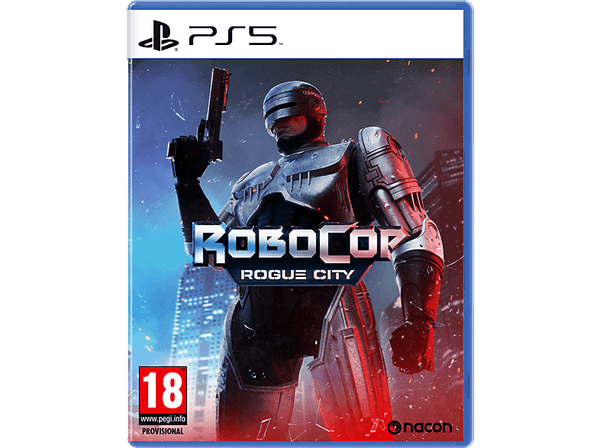 Carátula de PS5 Robocop: Rogue City para PlayStation Carátula de PS5 Robocop: Rogue City para PlayStation