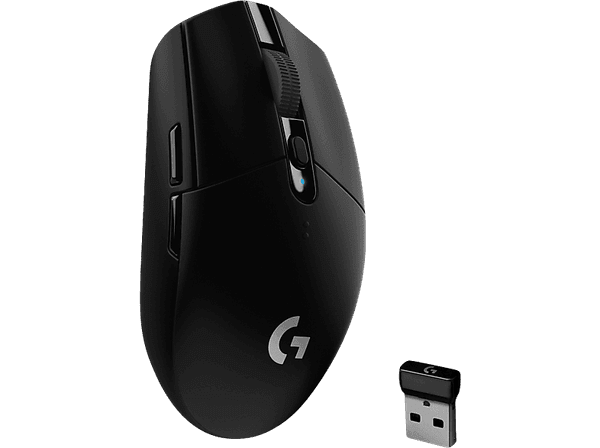 Carátula de Ratón gaming - Logitech G305 Lightspeed, 12000 ppp, Inalámbrico, Negro para PC