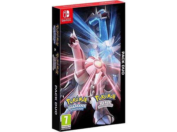 Carátula de Nintendo Switch Pokémon Diamante Brillante + Pokémon Perla Reluciente (Ed. Dual)