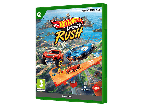 Carátula de Xbox Series X Hot Wheels Infinite Rush Carátula de Xbox Series X Hot Wheels Infinite Rush