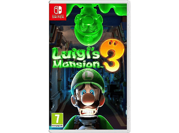 Carátula de Nintendo Switch Luigi's Mansion 3