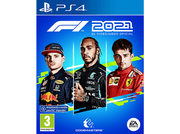 Carátula de PS4 F1 2021 para PlayStation Carátula de PS4 F1 2021 para PlayStation