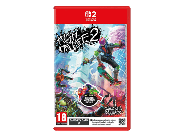 Carátula de Nintendo Switch 2 High on Life (Game Key Card)