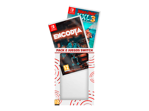 Carátula de Nintendo Switch Pack 2 juegos: Asterix & Obelix: XXL3 + Encodya Carátula de Nintendo Switch Pack 2 juegos: Asterix & Obelix: XXL3 + Encodya