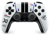 Carátula de Mando PS5 - Sony DualSense® Wireless Controller. Gran Turismo® Limited Edition, Inalámbrico, Bluetooth, Blanco y Negro