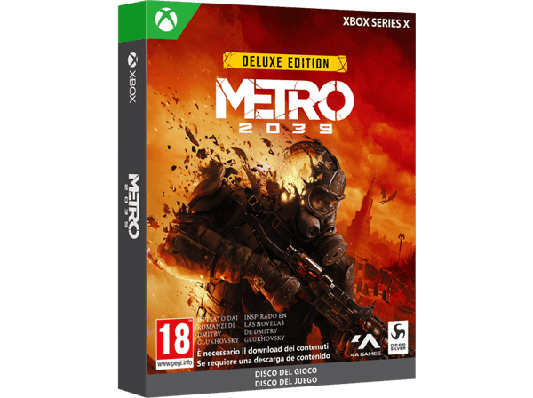 Carátula de XBOX Series X METRO 2039 Ed. Deluxe