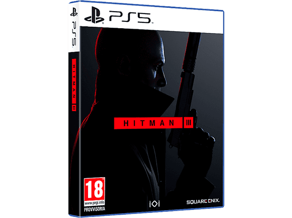 Carátula de PS5 Hitman III para PlayStation Carátula de PS5 Hitman III para PlayStation