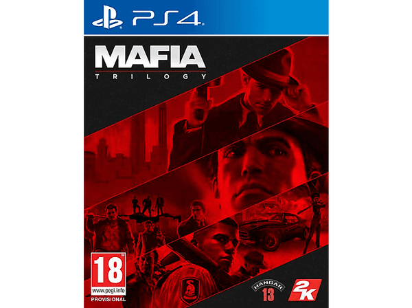 Carátula de PS4 Mafia Trilogy para PlayStation